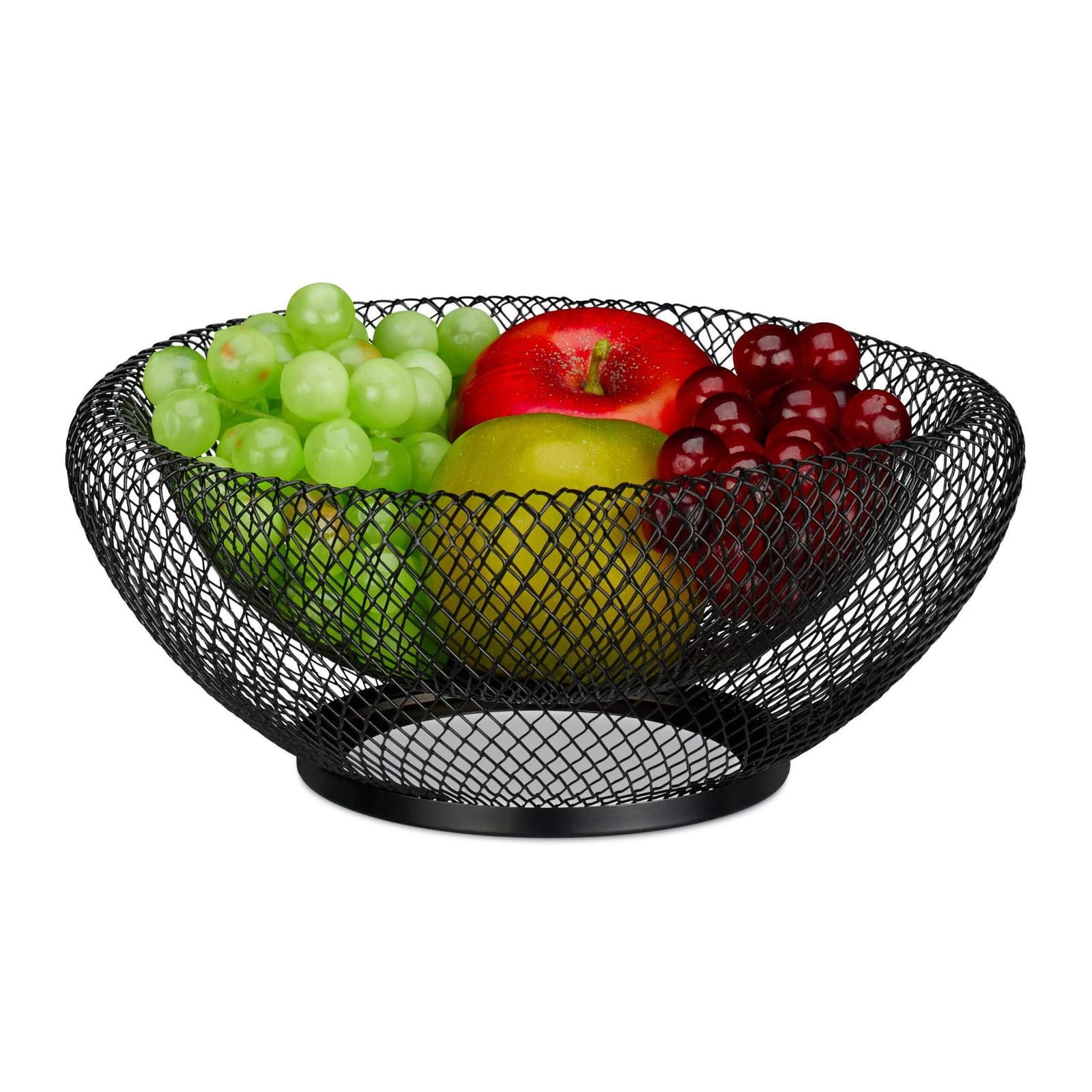 Coupe à fruits en métal à double paroi