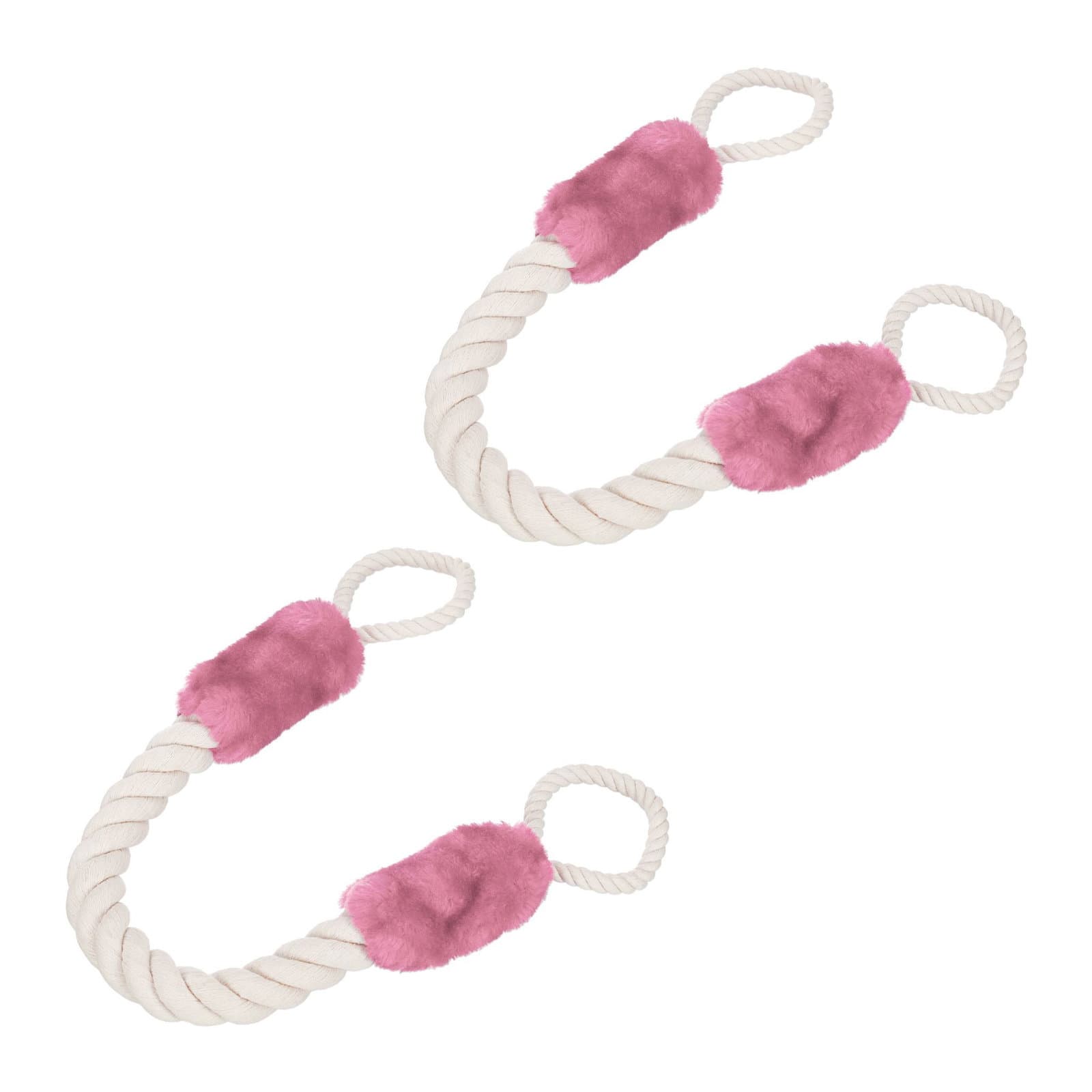 Clip di protezione per cordino porta, 2 pezzi, rosa