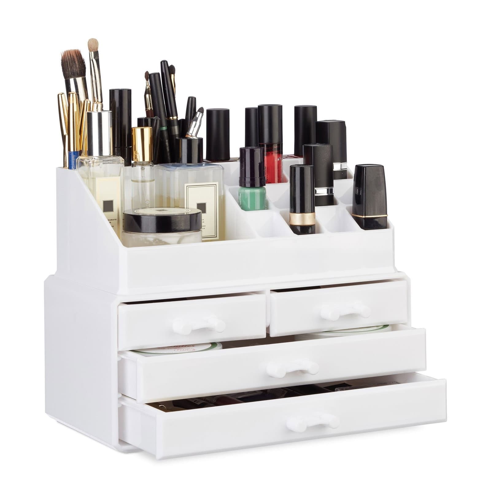 Rangement maquillage avec 4 tiroirs