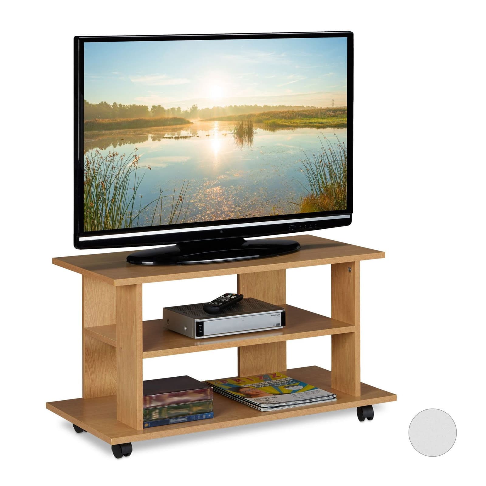 Banc TV enroulable