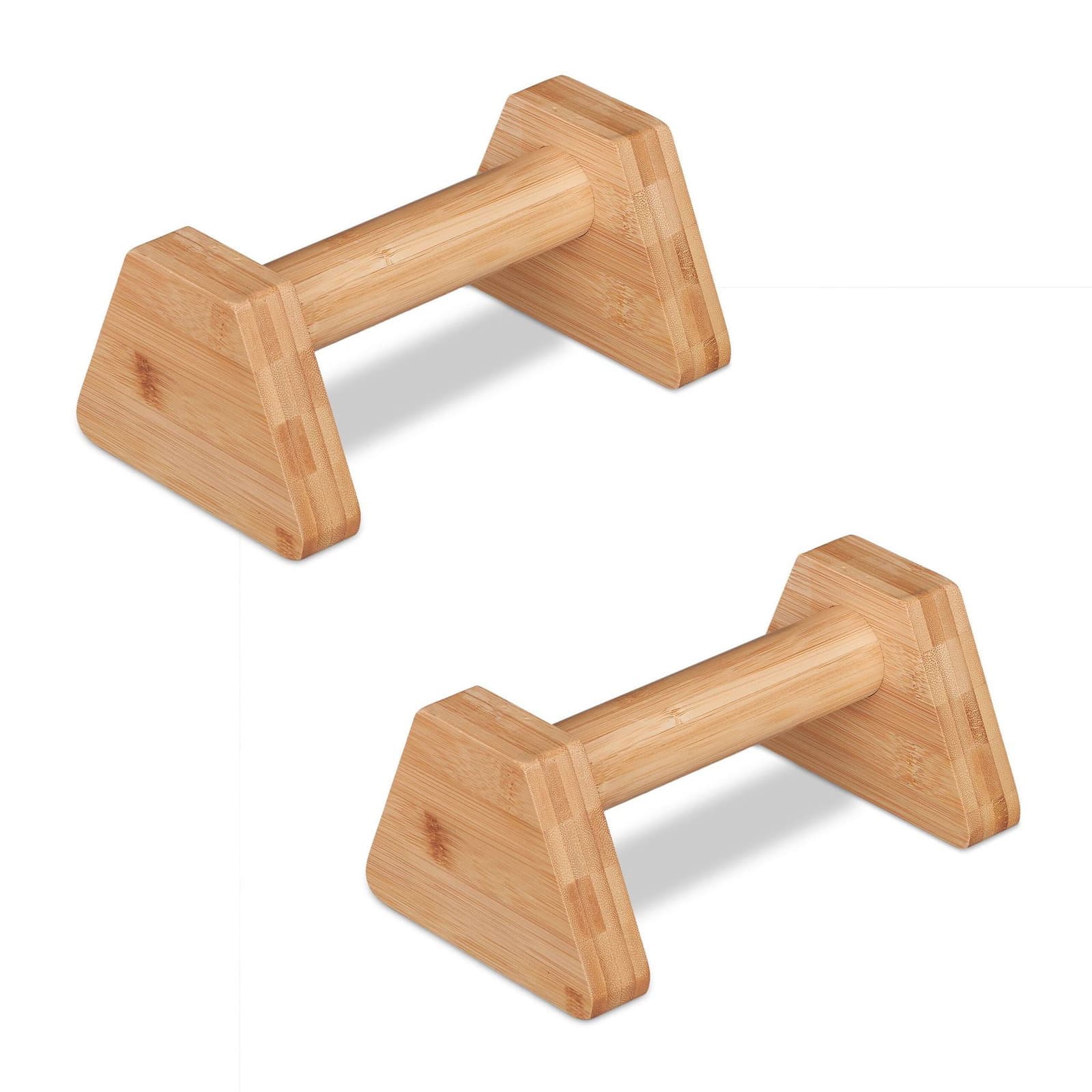 Bambus-Parallettes - 2er-Set