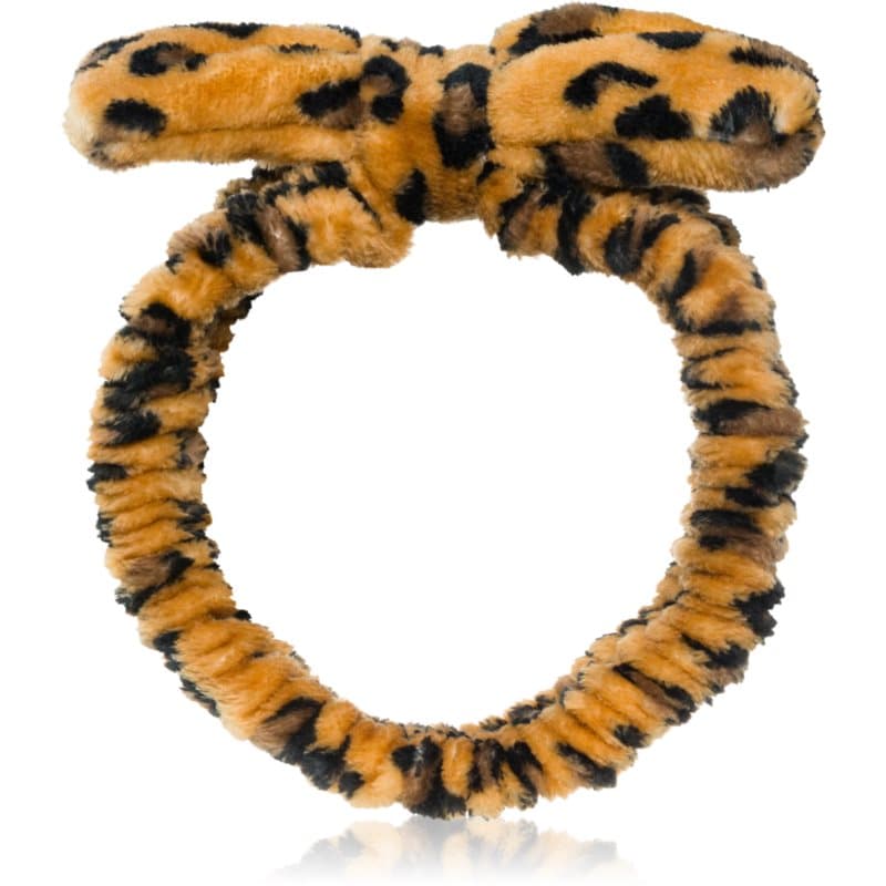 BrushArt Accessories Skincare headband kosmetisches Stirnband Leopard 1 St.
