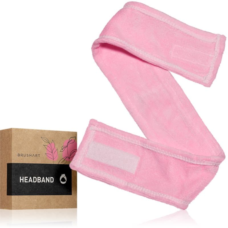 BrushArt Home Salon Headband kosmetisches Stirnband Pink 1 St.