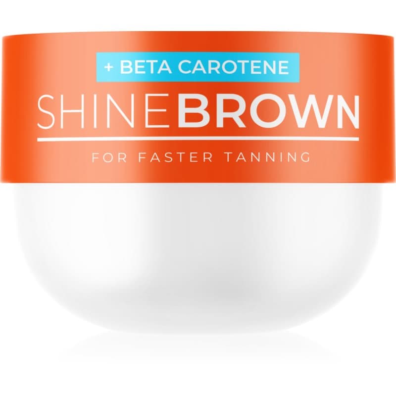 BYROKKO Shine Brown Beta Carotene Sonnencreme mit Betakarotin 210 ml