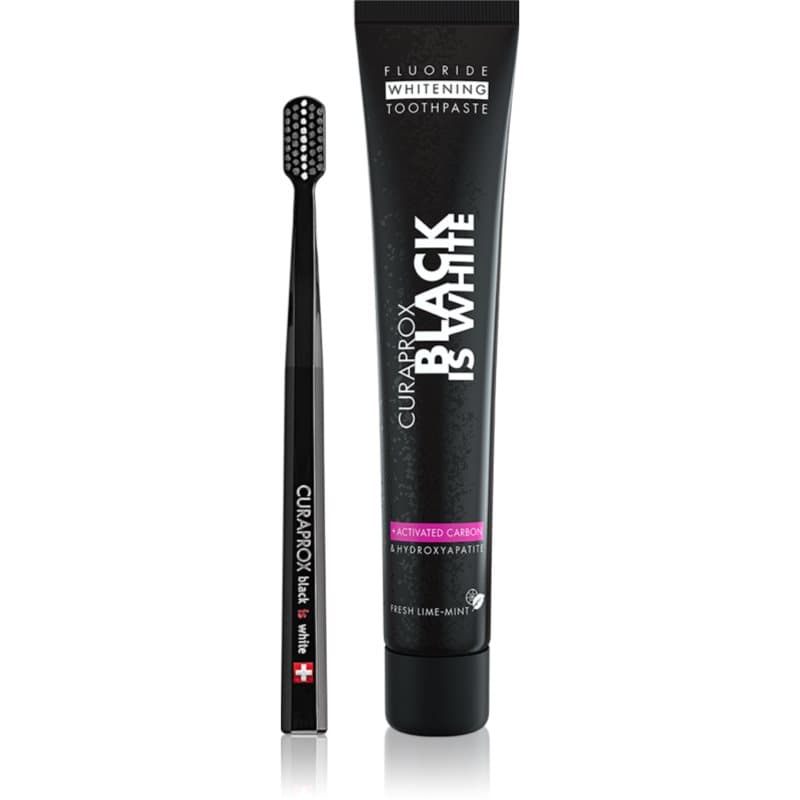 Curaprox Black is White Zahnpflegeset