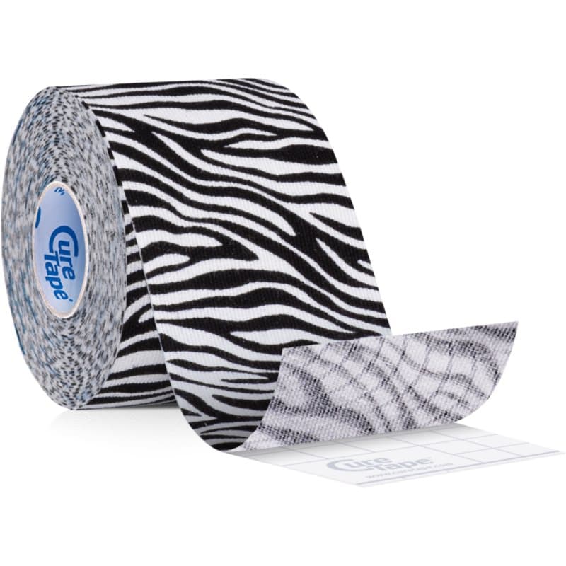 CureTape® Art Kinesio-Tape Farbe Zebra Black&White 5 m