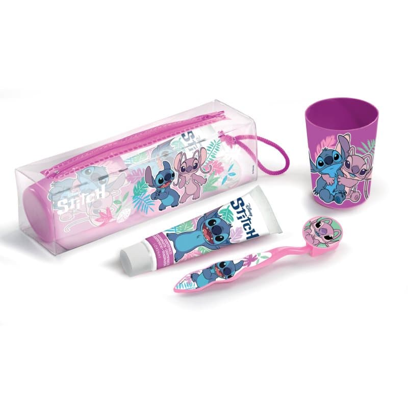 Disney Stitch Dental Set Zahnpflegeset für Kinder 3 y+