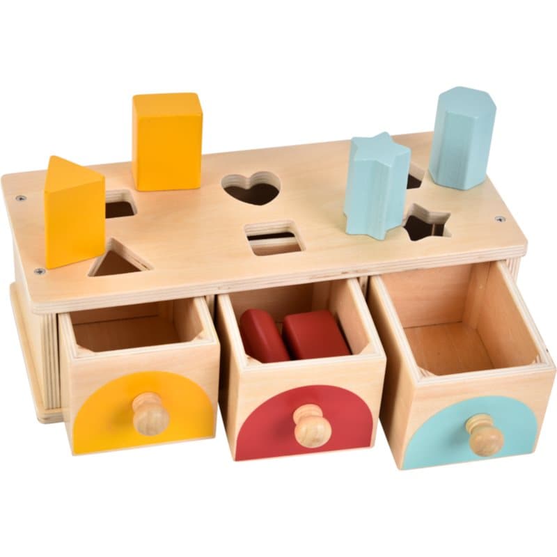 2Kids Toys Shape Sorting Box Activity Spielzeug 12m+ 10 St.