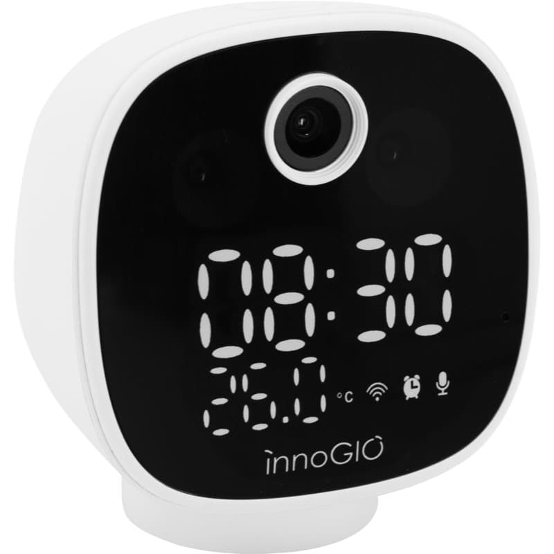 innoGIO GIOSafety Smart Clock Smarte WLAN-Kamera für Zuhause 1 St.