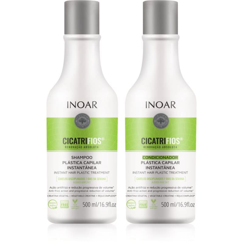 INOAR CicatriFios Set für beschädigtes und brüchiges Haar 2x500 ml