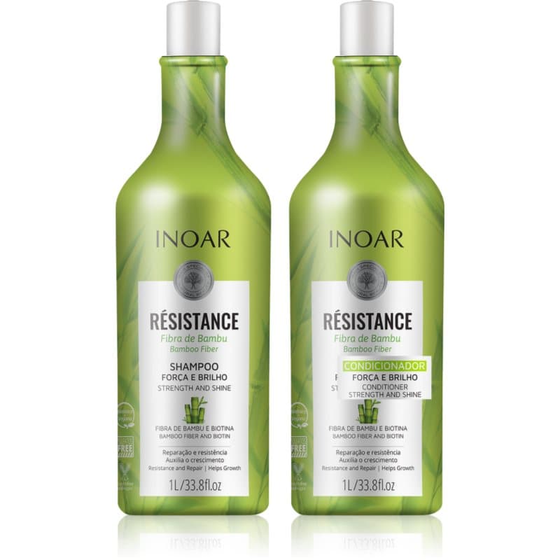 INOAR Résistance Bambu Set für brüchiges und strapaziertes Haar