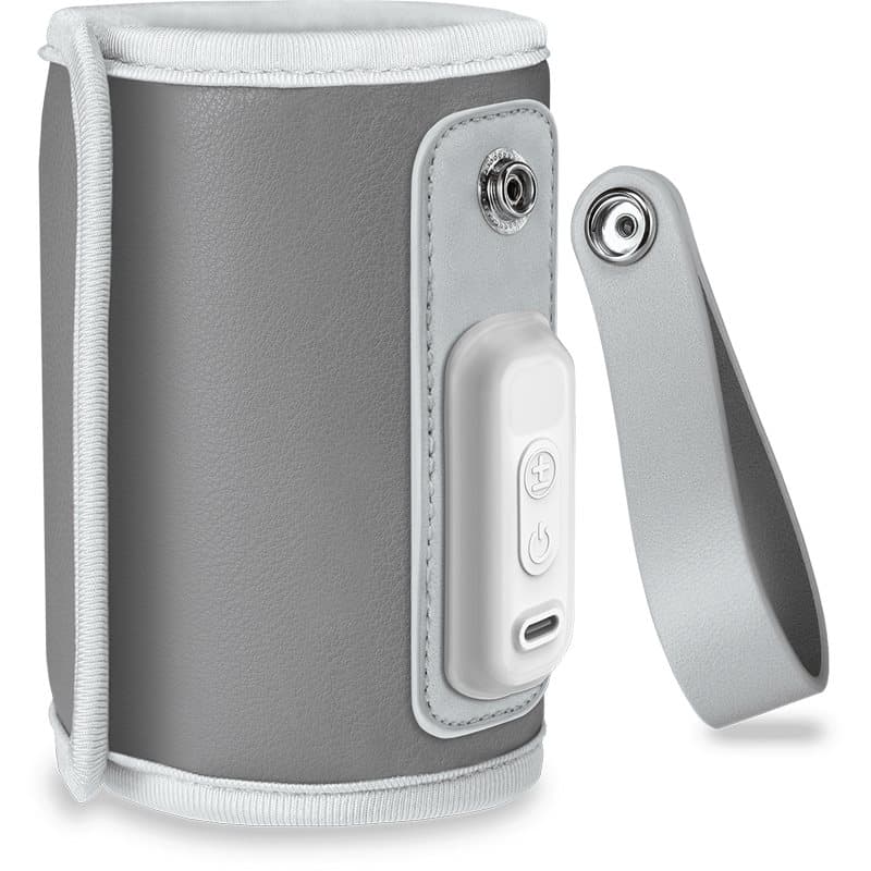Lionelo Care Thermup Go Babyflaschenwärmer Grey Silver 1 St.