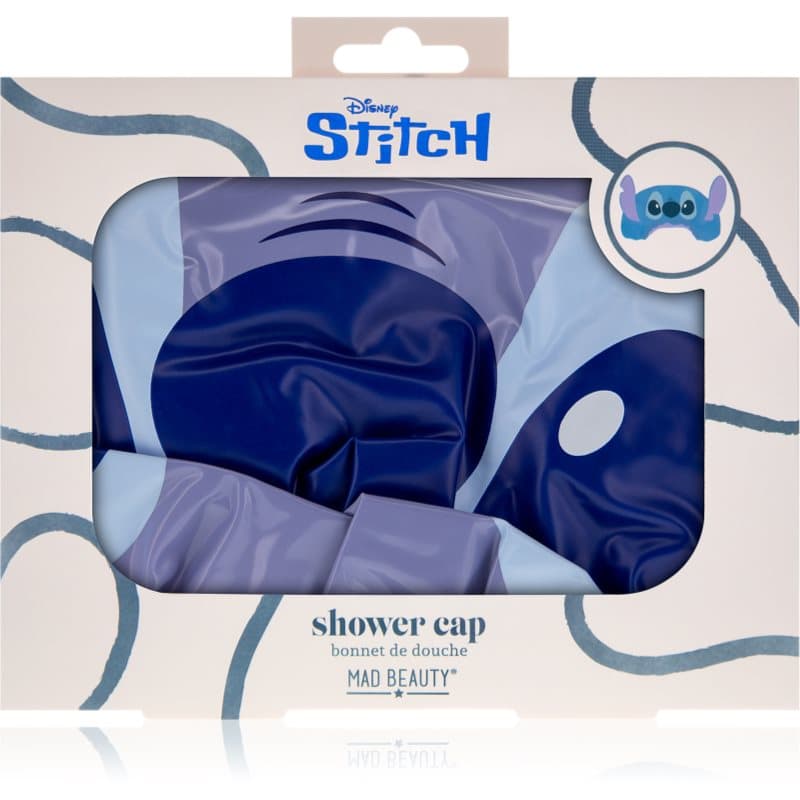 Mad Beauty Stitch Denim Mütze für die Dusche 1 St.