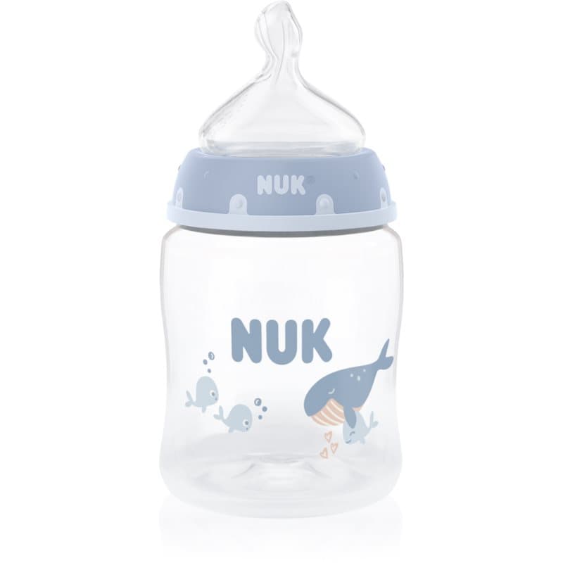 NUK First Choice Whale Flasche mit Temperaturkontrolle 0m+ 1 St.