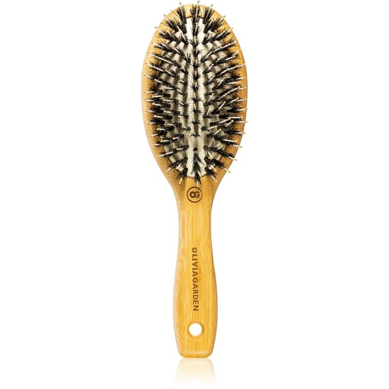 Olivia Garden Bamboo Touch Flache Bürste für Haare und Kopfhaut S 1 St.