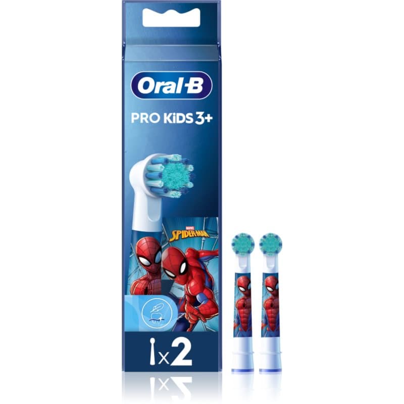 Oral-B PRO Kids 3+ Ersatzkopf für Zahnbürste für Kinder Spiderman 2 St.