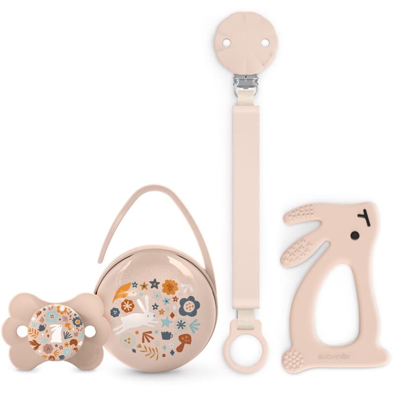 Suavinex Wonderland Gift Set 0-6 m Pink Geschenkset für Babys