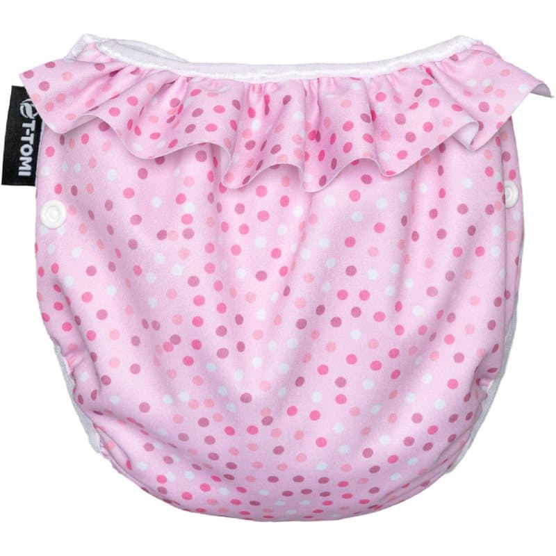 T-TOMI Diaper Swimwear Pink Dots waschbare Schwimmwindel 5 - 15 kg 1 St.