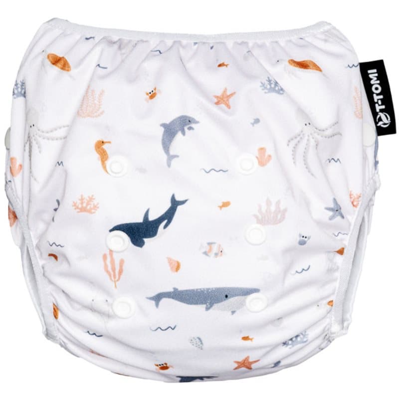 T-TOMI Diaper Swimwear Seaworld waschbare Schwimmwindel 5 - 15 kg 1 St.