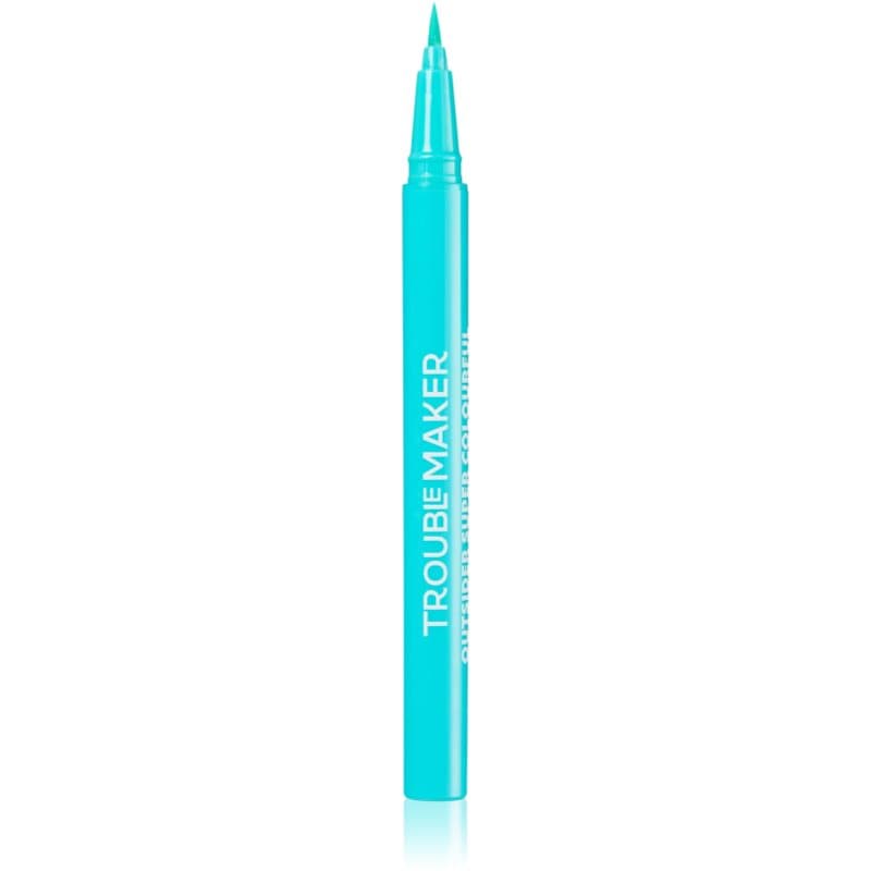 Trouble Maker Outsider High Precision Liquid Eyeliner Farbton Pool Noodle Aqua Bule 0.5 ml