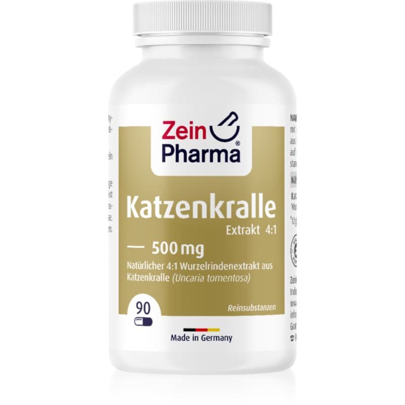 ZeinPharma Katzenkralle 500 mg Nahrungsergänzungsmittel für Ihr Wohlbefinden 74 g