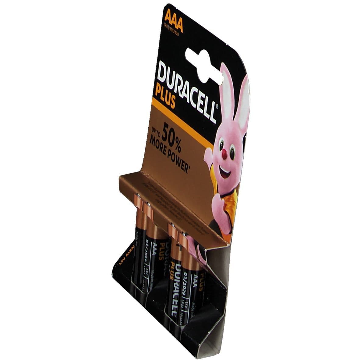Duracell® Plus Power AAA view 2