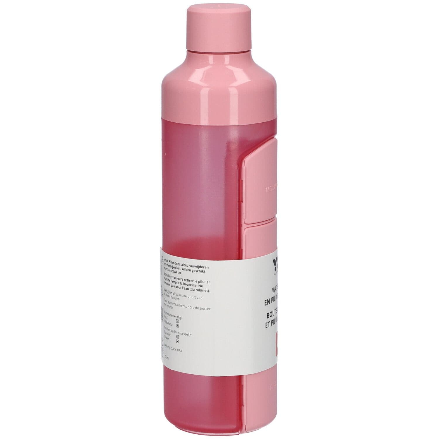 YOS Wasserflasche und Tagespaper in einem Perfect pink view 2