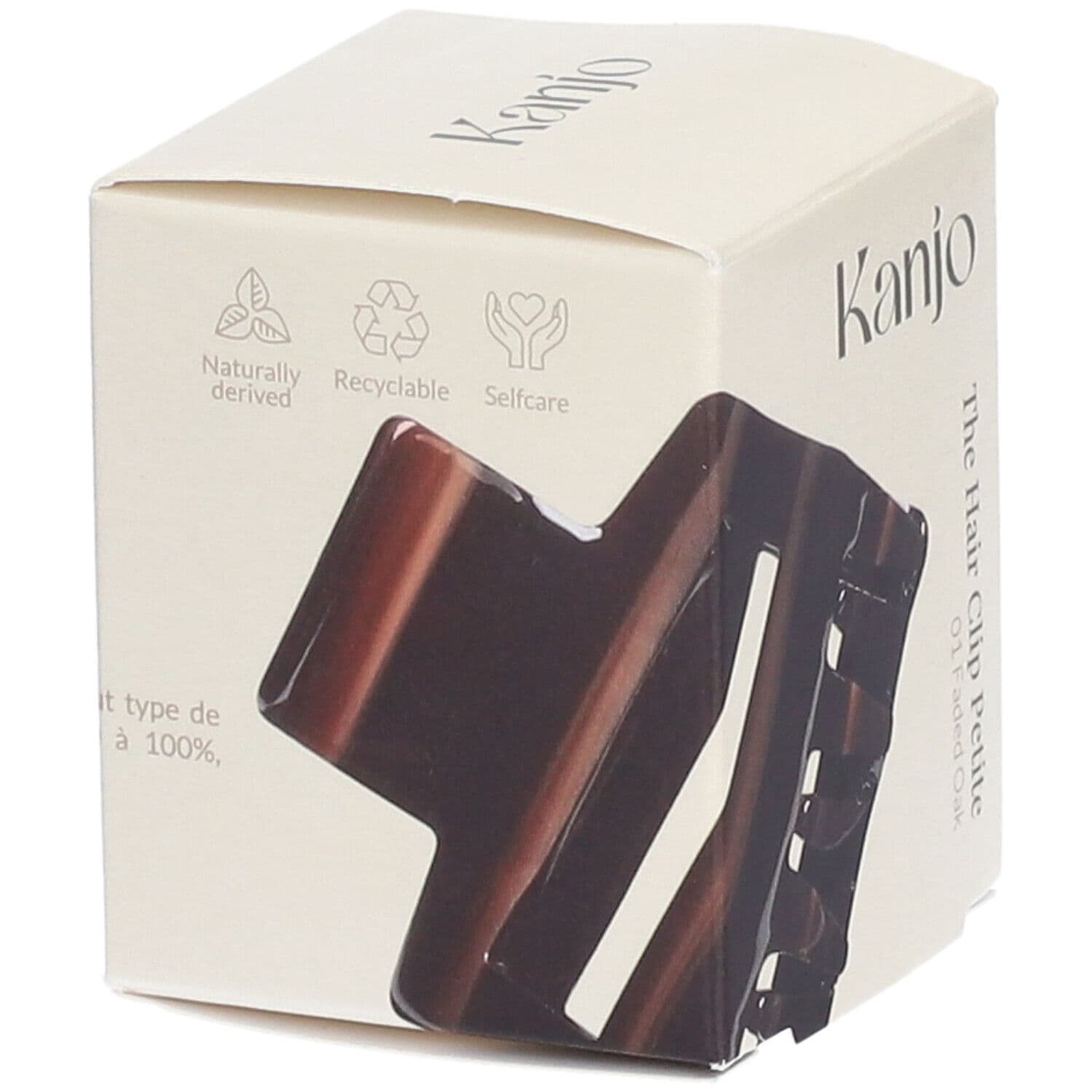 Kanjo Kleine Haarspange 01 Faded Oak view 2