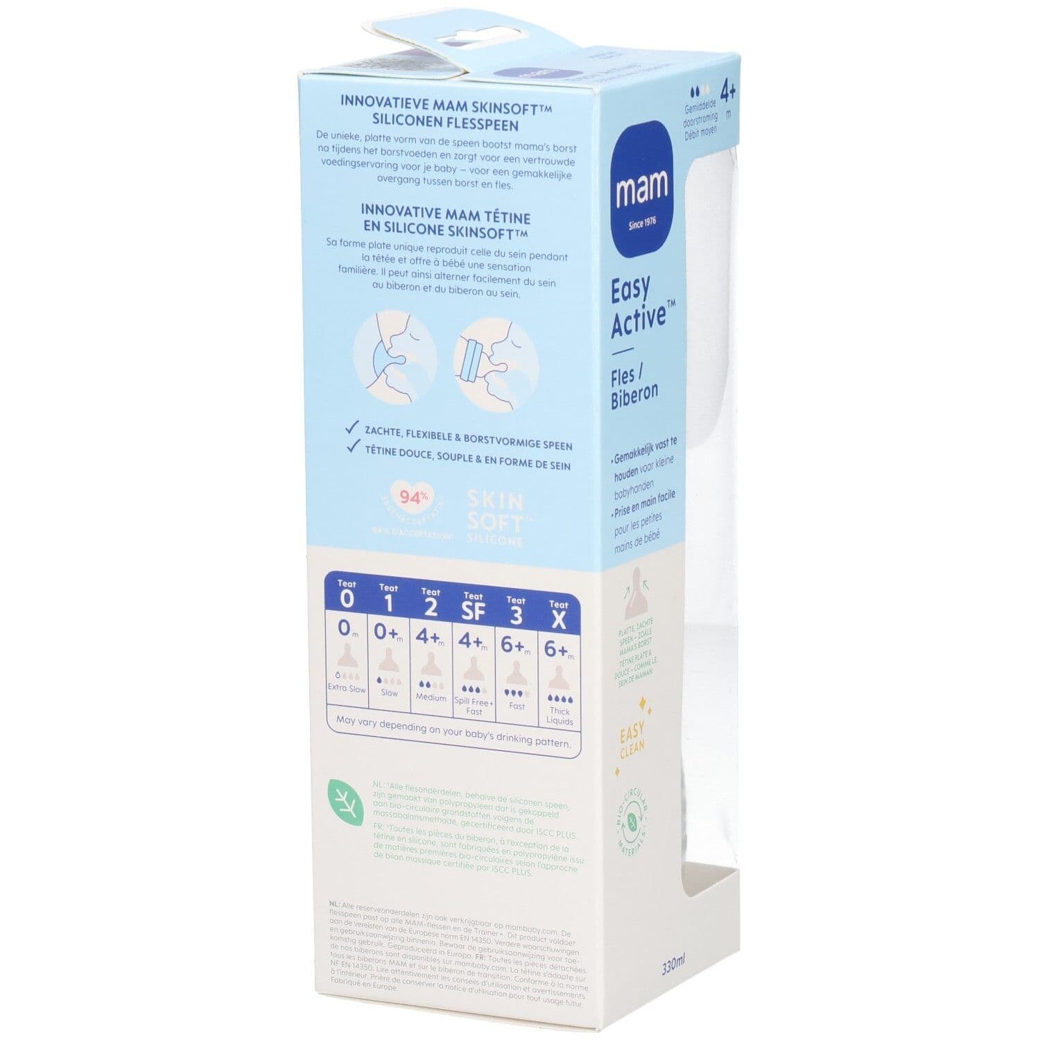 MAM Easy Active™ Zuigfles Unisex 4 Maanden+ view 2