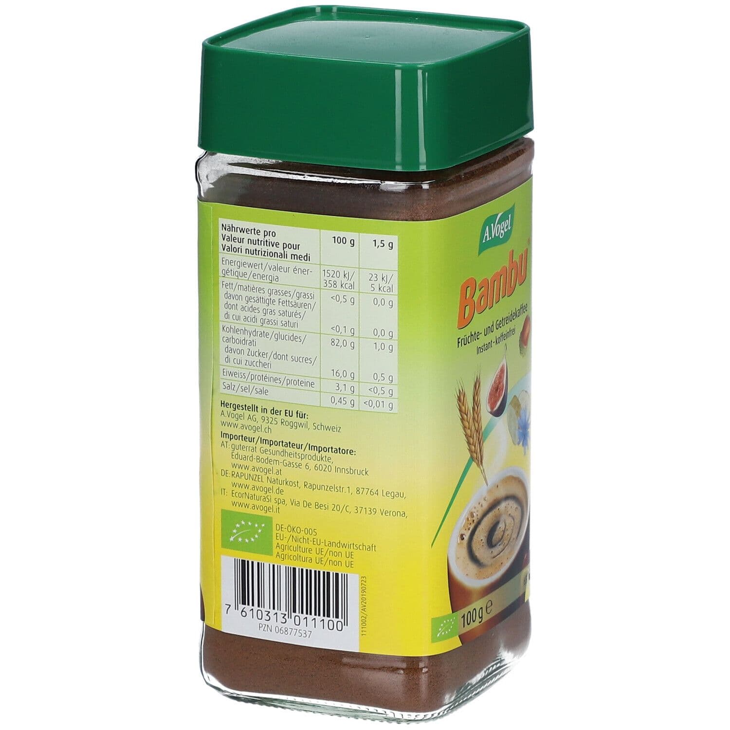 A. Vogel Bambu® Instant Früchte- und Getreidekaffee view 2