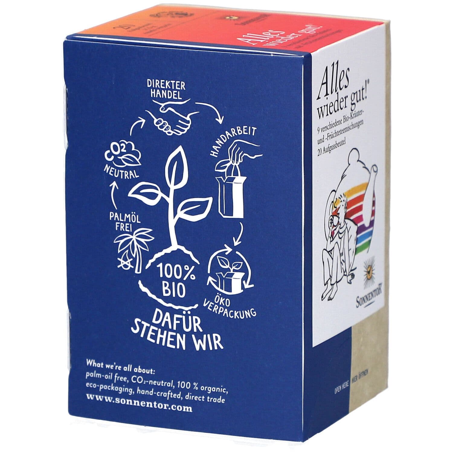SonnentoR Alles wieder gut! Bio-Tee Probier mal! – 9 Sorten, 30 g view 2