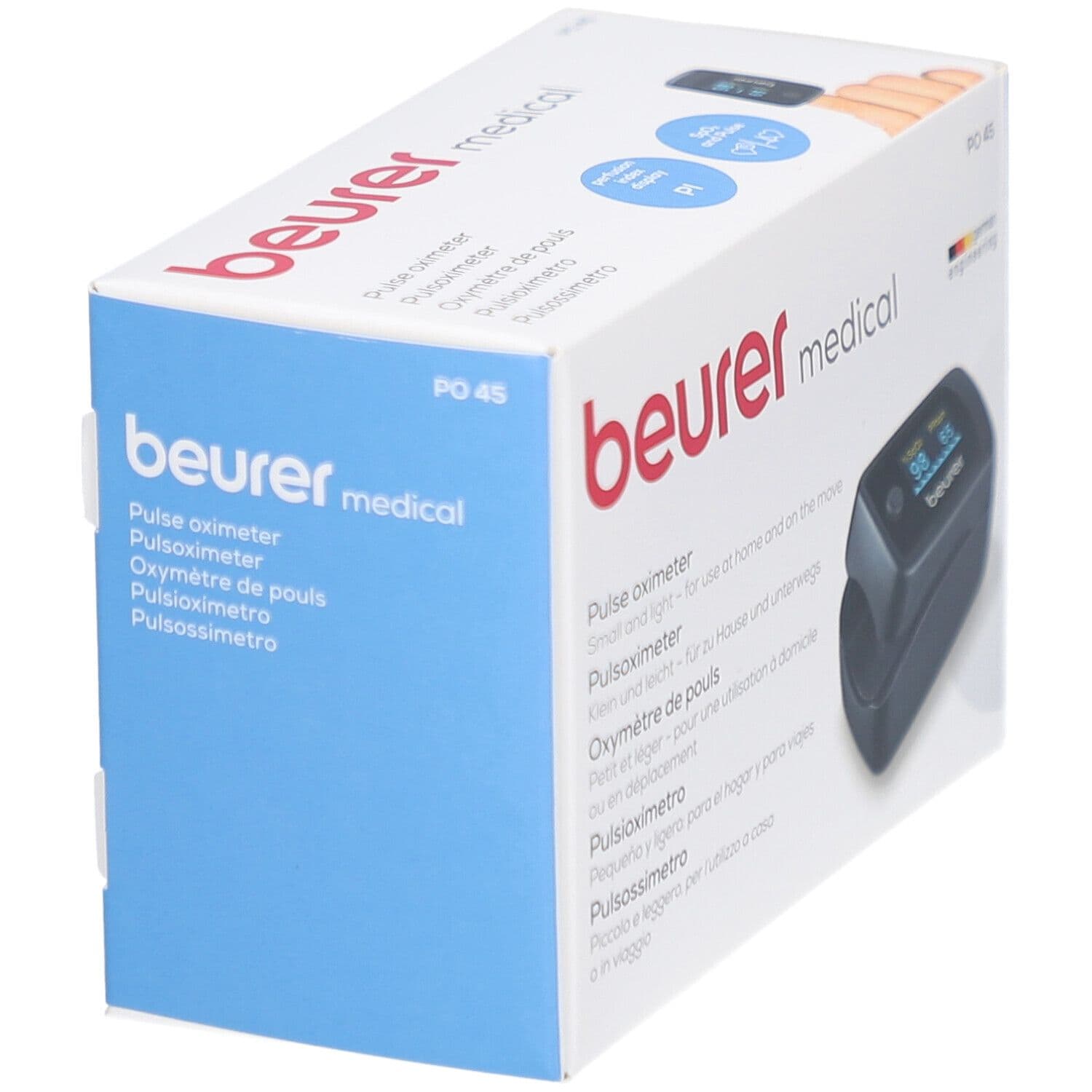 Beurer PO 45 Pulsoximeter schwarz view 2