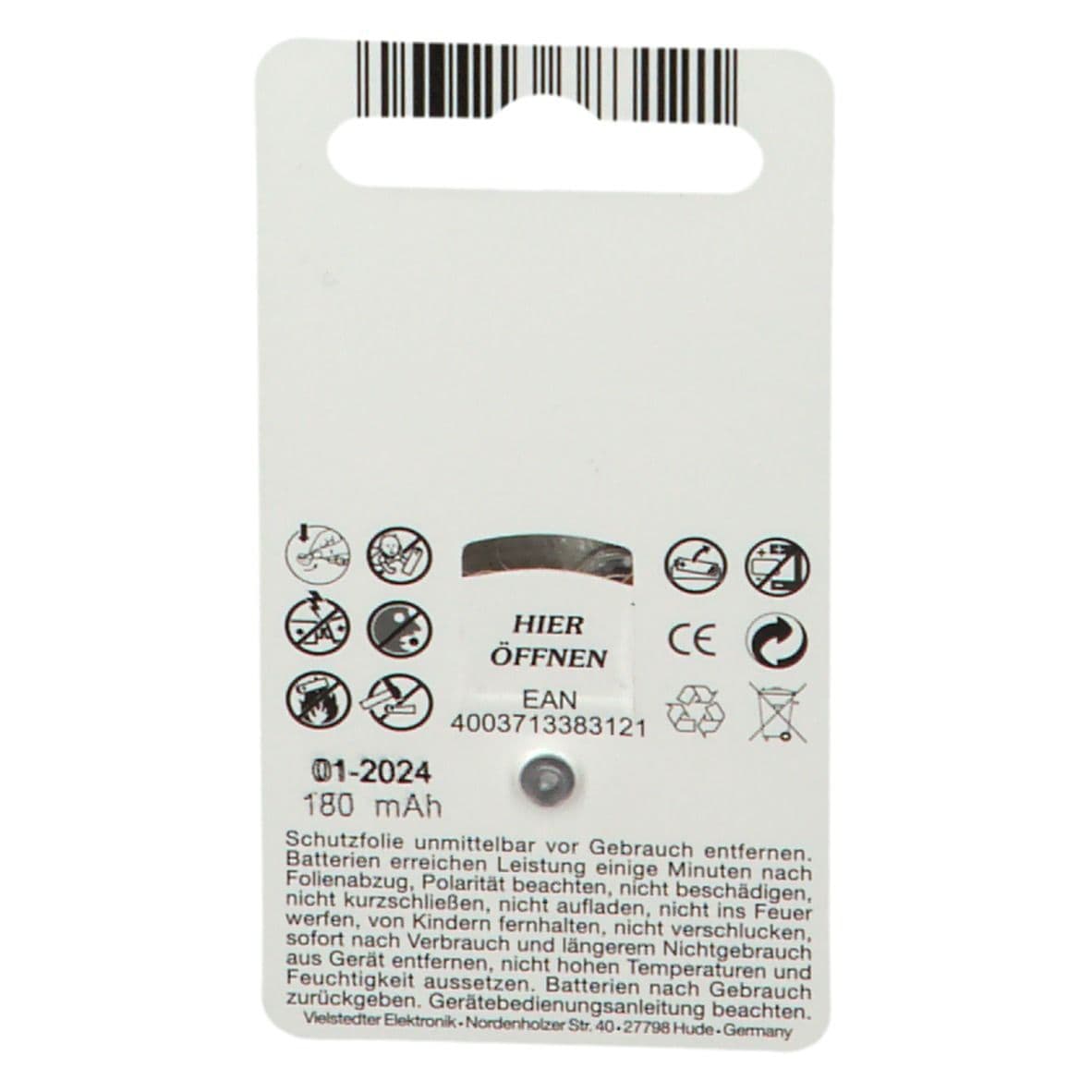 Maxsonic PR 312 Batterien für Hörgeräte view 2