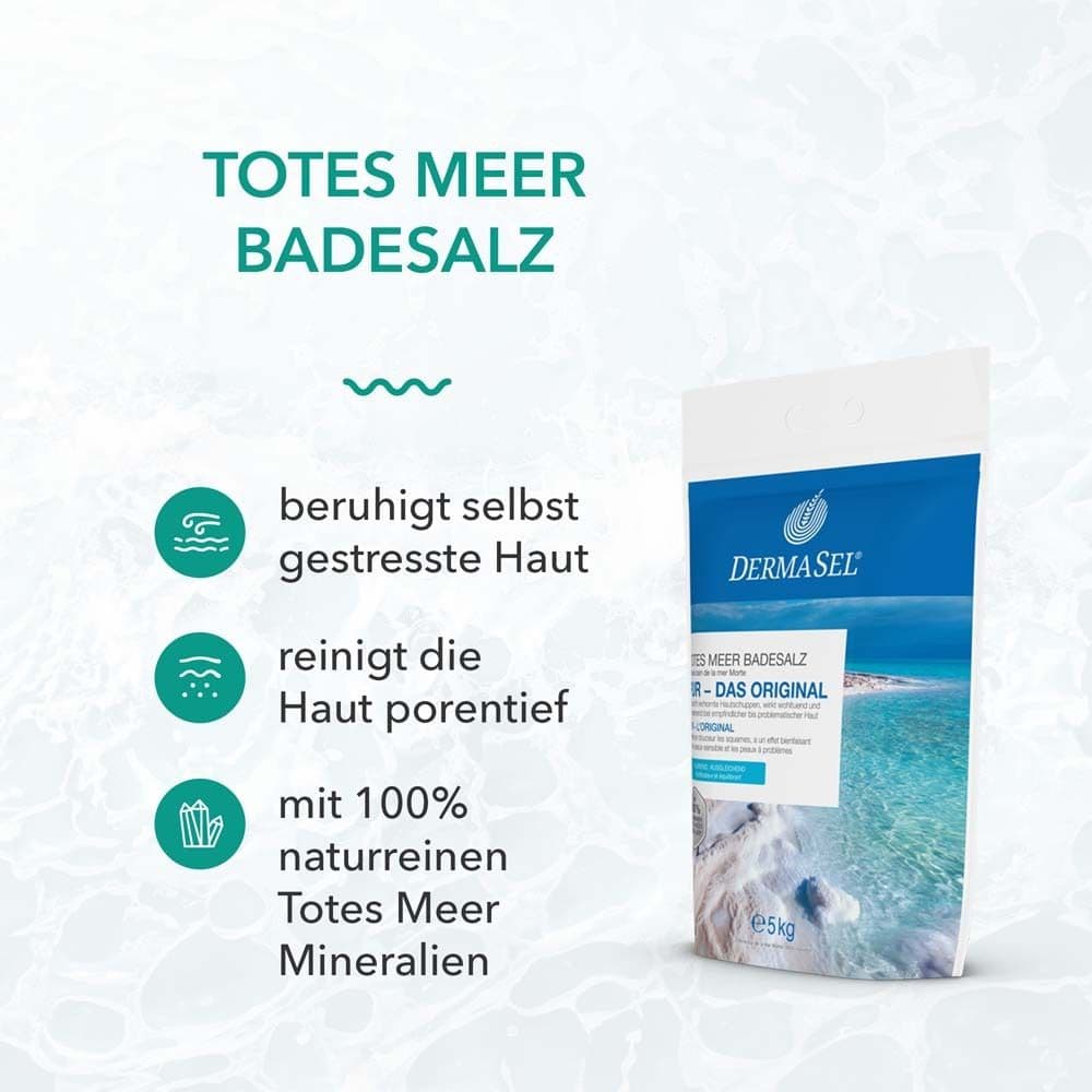Dermasel® Totes Meer Badesalz Pur view 2