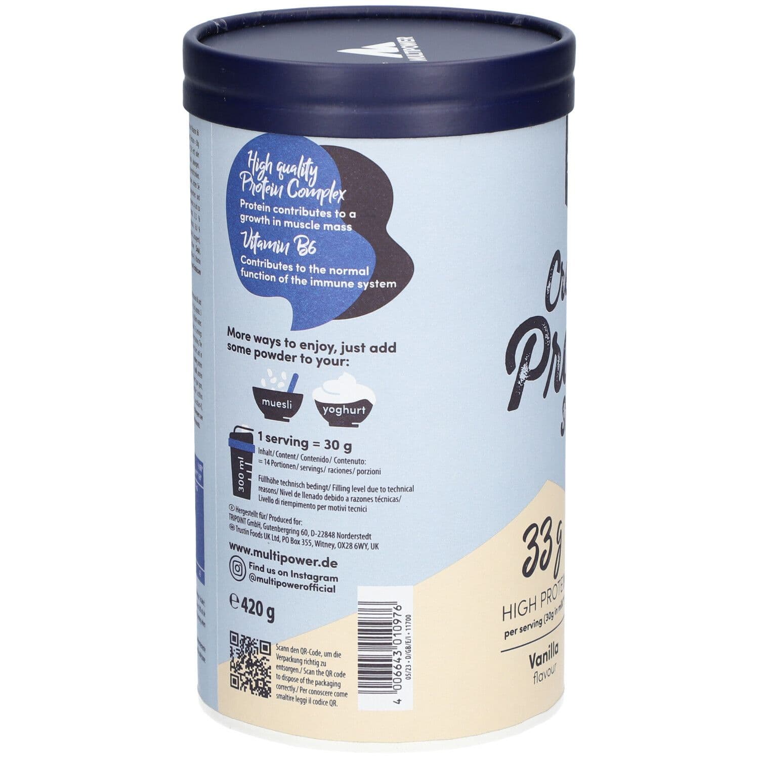 Multipower Creamy Protein Vanille view 2