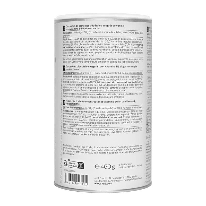 nu3 Fit Vegan Protein view 2
