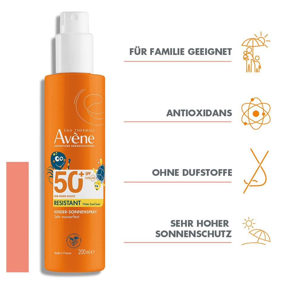 Avène Kinder-Sonnenspray SPF 50+ view 2
