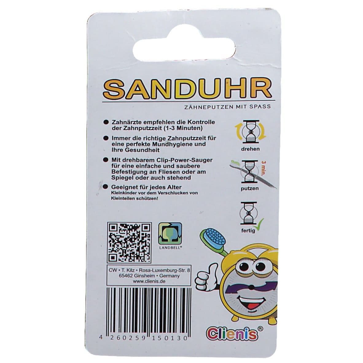 Clienis® Sanduhr 1 - 3 Minuten view 2