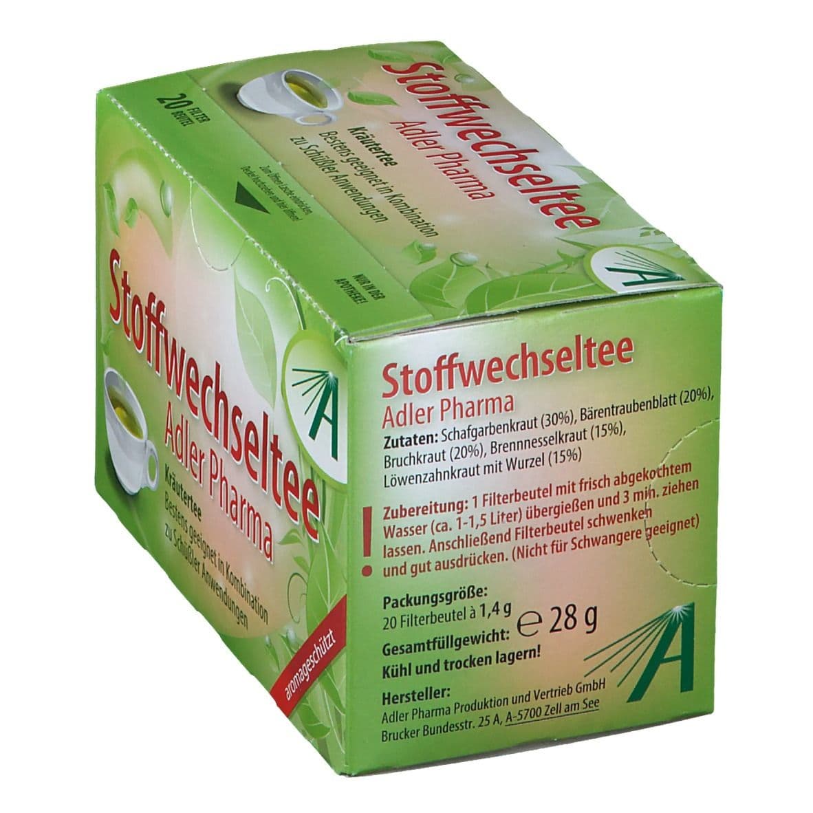 Adler Pharma Stoffwechseltee view 2