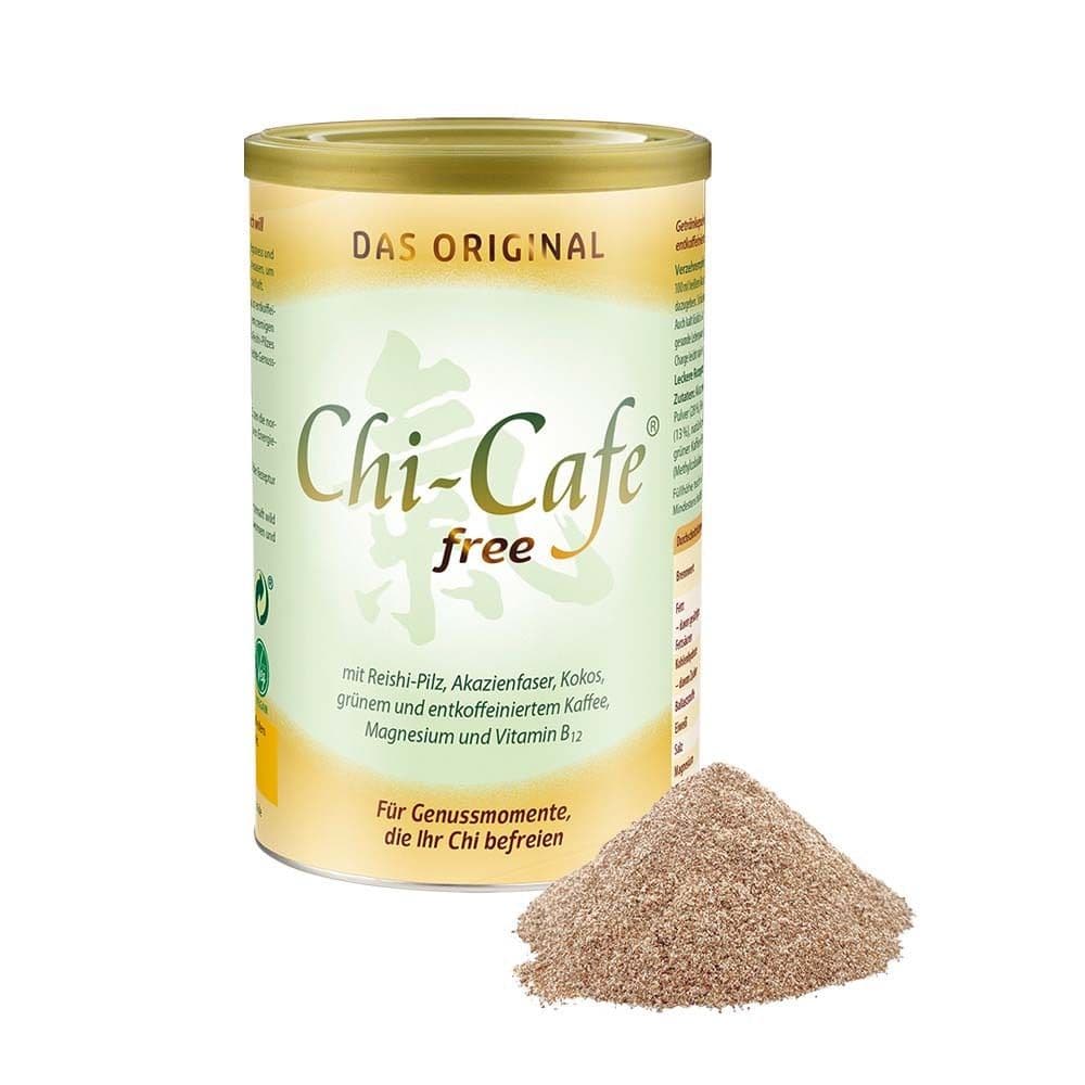 Chi-Cafe free entkoffeiniert – grüner Kaffee Akazienfaser Kokos Reishi Ginseng view 2