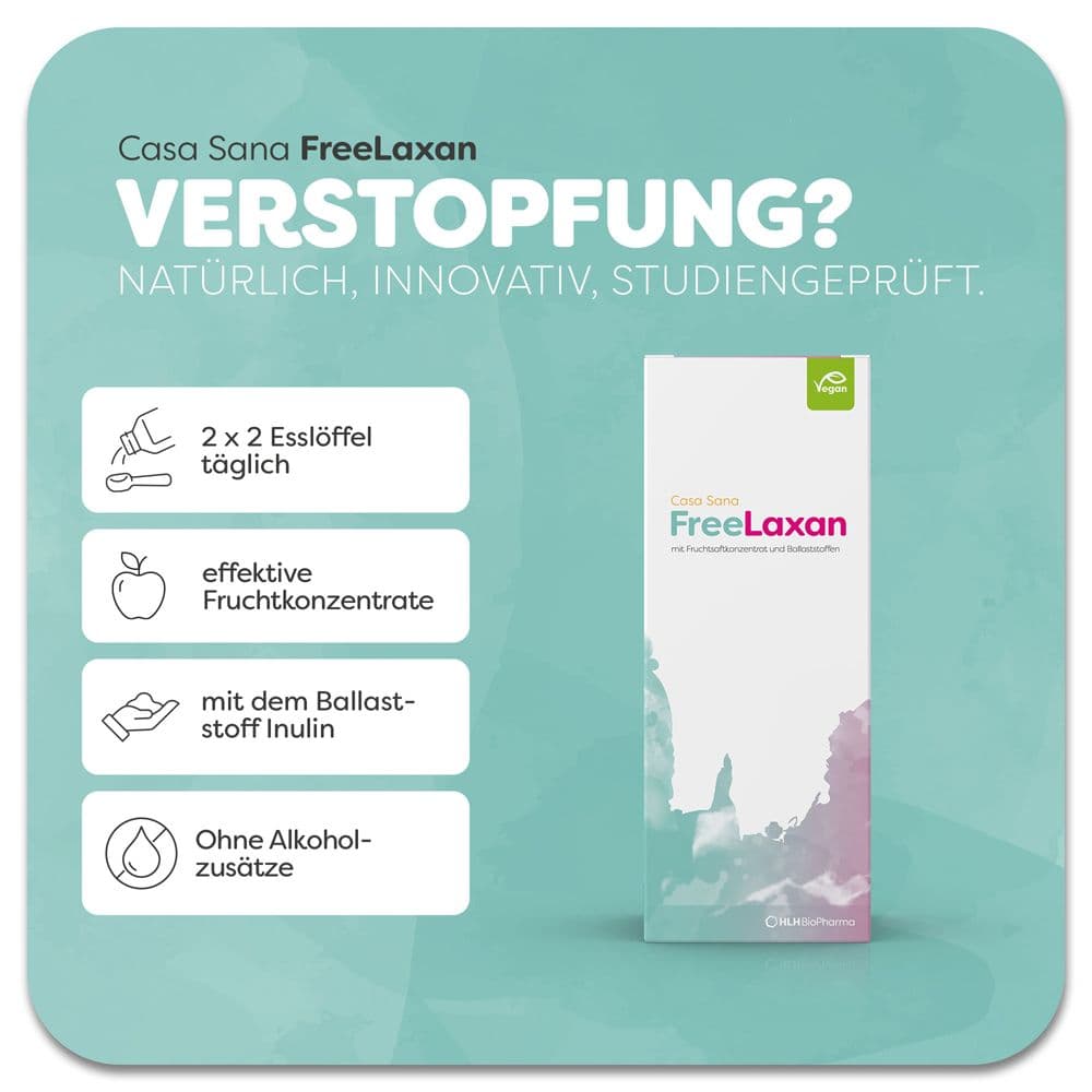 Casa Sana FreeLaxan - Pflanzliche Hilfe bei Verstopfung view 2
