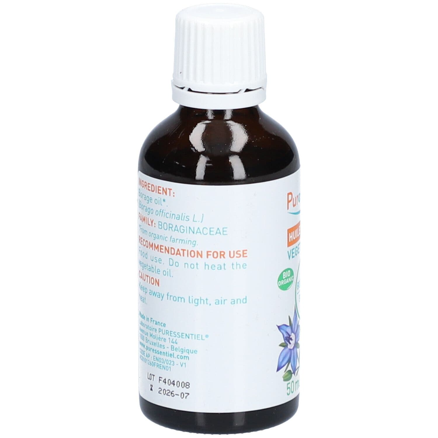 Puressentiel Pflanzliches Öl aus Bio-Borretsch view 2