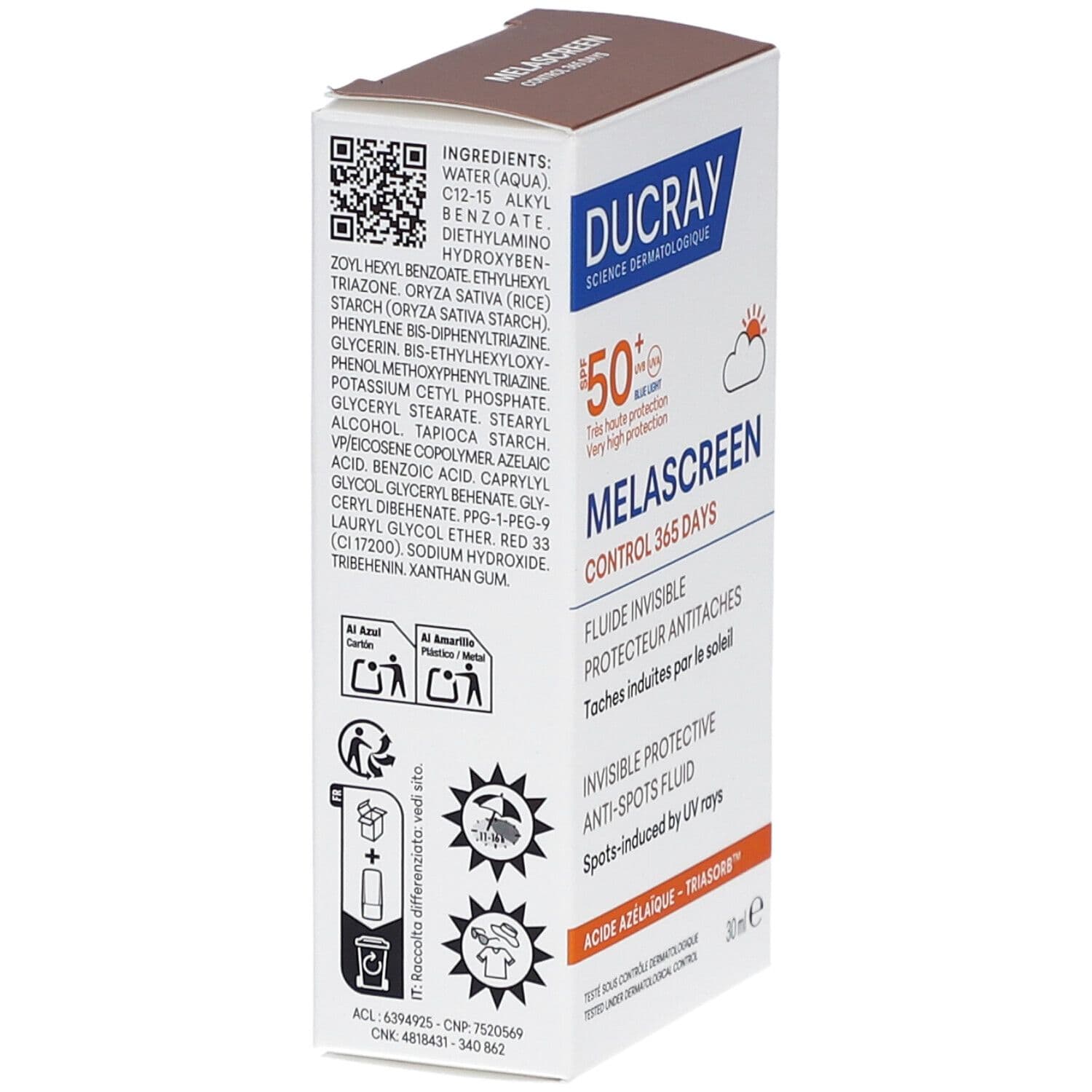 Ducray Melascreen Anti-Flecken Fluid Protector Spf50+ view 2