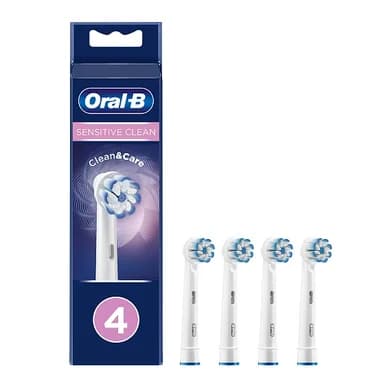 Oral-B Oral-B Aufsteckbürsten Sensitive Clean & Care 4er-Pack
