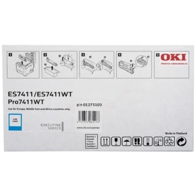 OKI OKI Tambour pour transfert de toner Cyan 01275103 Replace: N/A