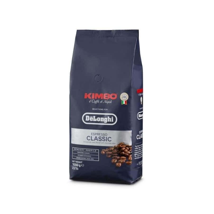 De'Longhi De'Longhi Kimbo pour De’Longhi, Classique 35% Arabica 65% Robusta, 1kg DLSC611