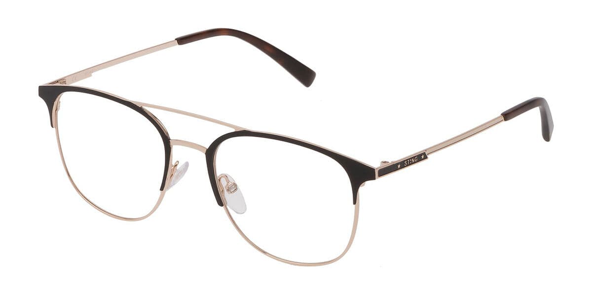 Sting VST338 0302 51mm Goldene Herren Brillen