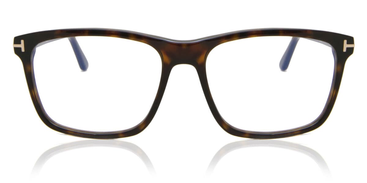 Tom Ford FT5479-B 052 Blaue-Light Block 56mm Tortoiseshell Herren Brillen