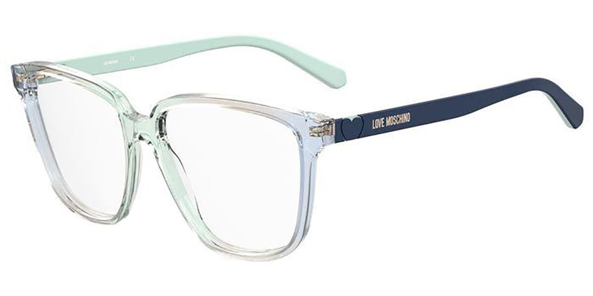 Moschino Love MOL583 Z90 55mm Blaue Damen Brillen