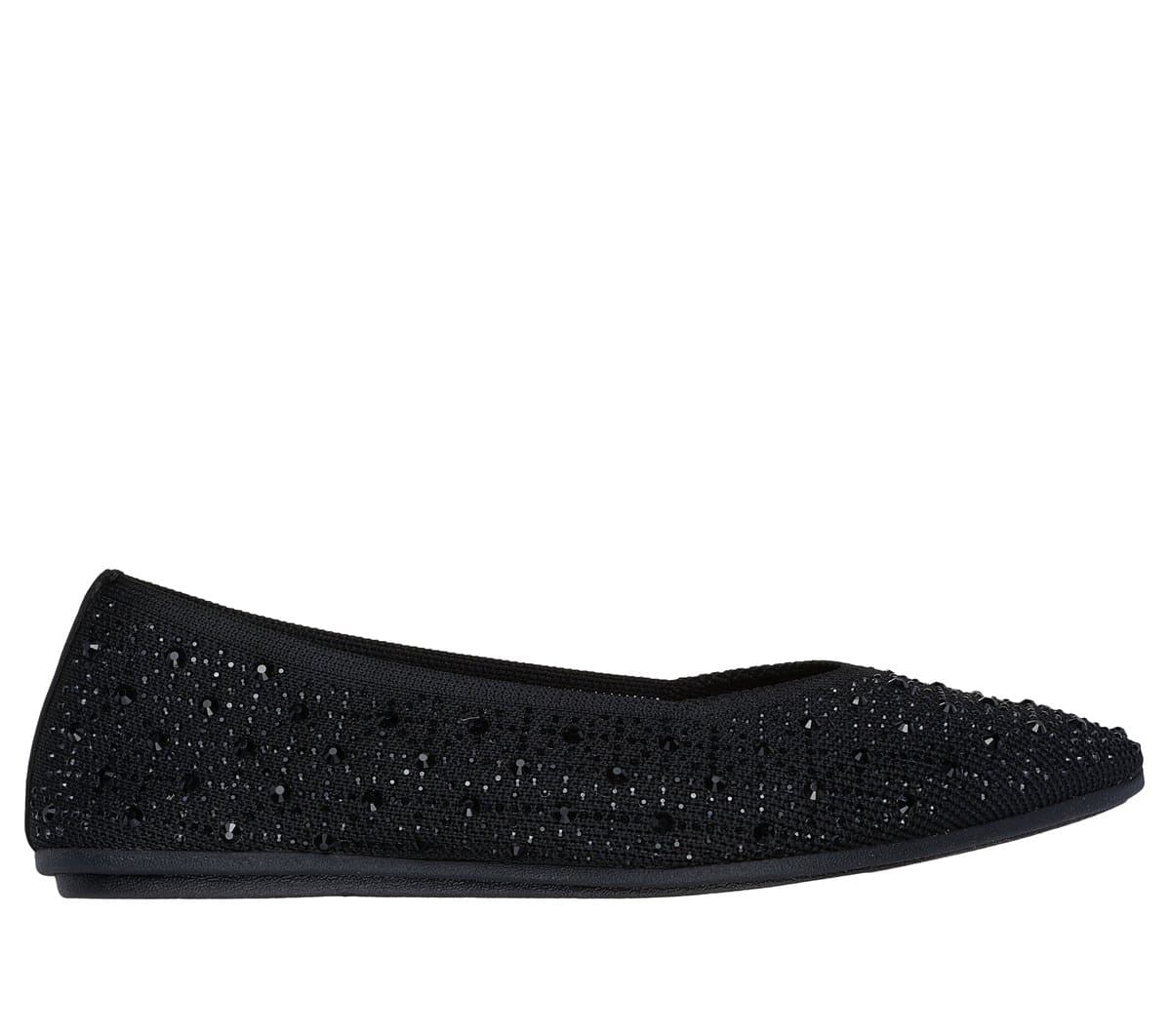 Skechers Cleo Point - Gleam N' Glow Shoes in Schwarz, Größe 39, Vegan
